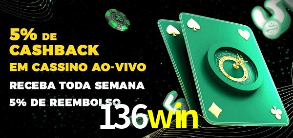 Promoções do cassino ao Vivo 136win